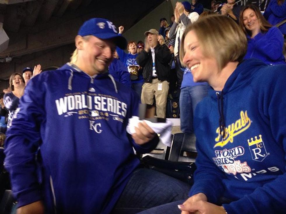 Couple from Galloway Get Engaged at the World Series