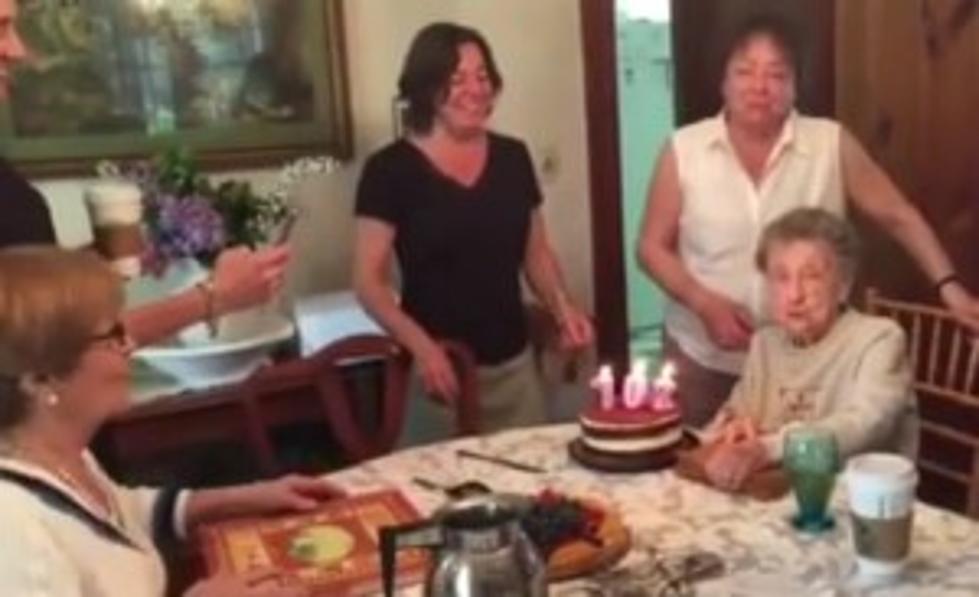 102-Year-Old Granny Blows Out More Than Just the Birthday Candles