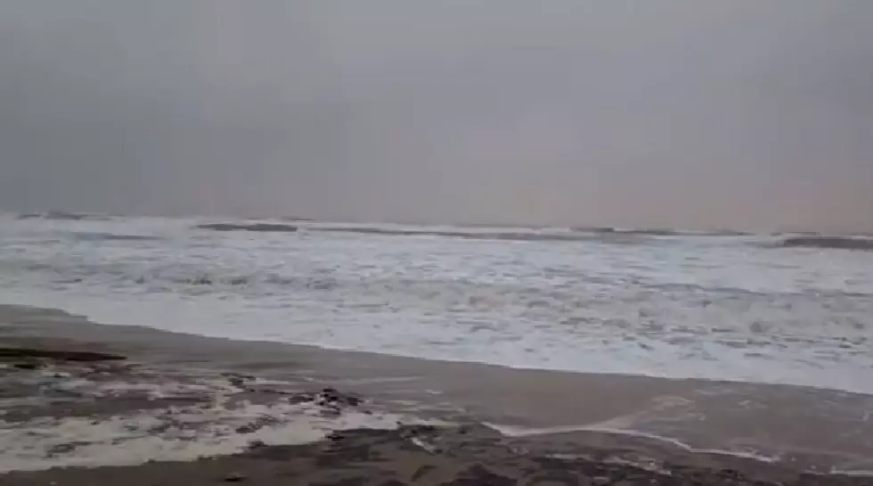 Watch Storm’s High Tide From the Ventnor Boardwalk