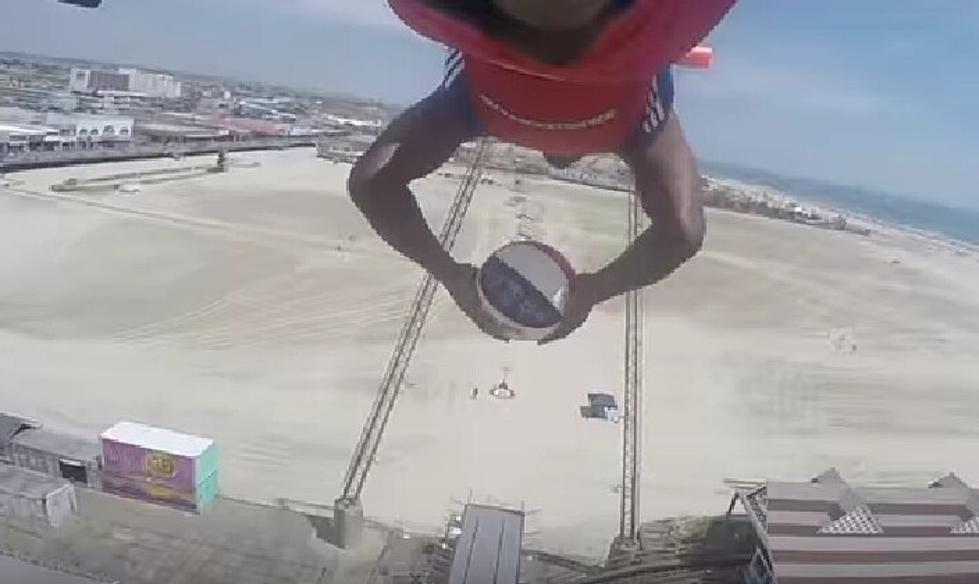 Wow! Watch Harlem Globetrotters High-Flying Shot Over Wildwood Boardwalk