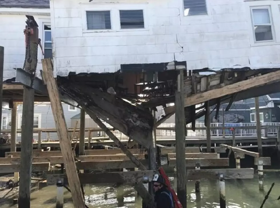 Worker Hurt When Wildwood House Raising Collapses