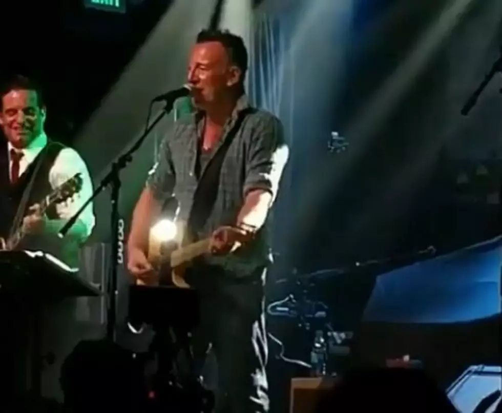 Watch Bruce Springsteen Performing in Asbury Park Bowling Alley