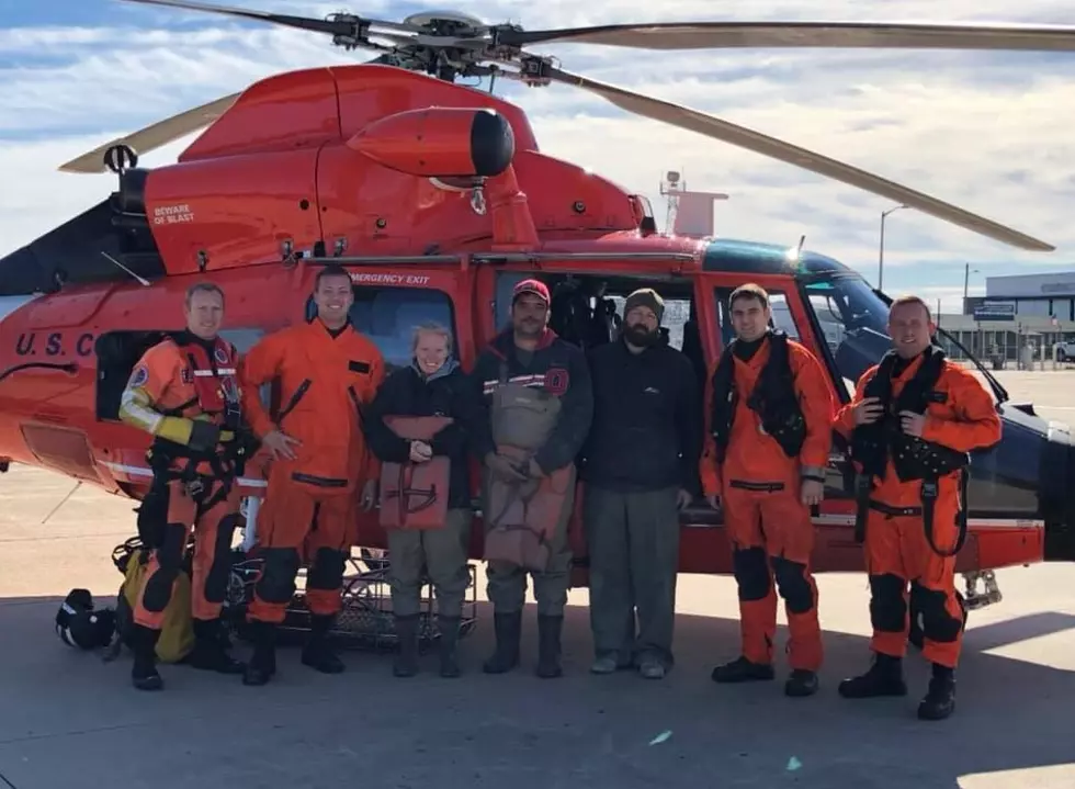 Coast Guard Air Station Atlantic City Rescues Three from Distressed Vessel