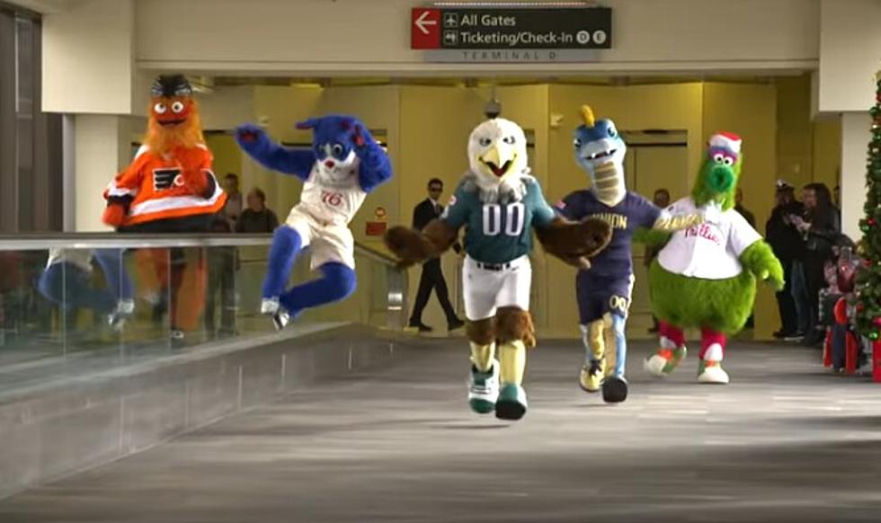 Watch a Merry Christmas Video from Philly&#8217;s Sports Mascots