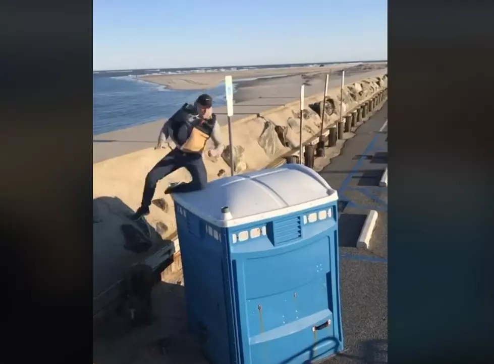 North Wildwood Police Arrest Port-a-Potty Jumper