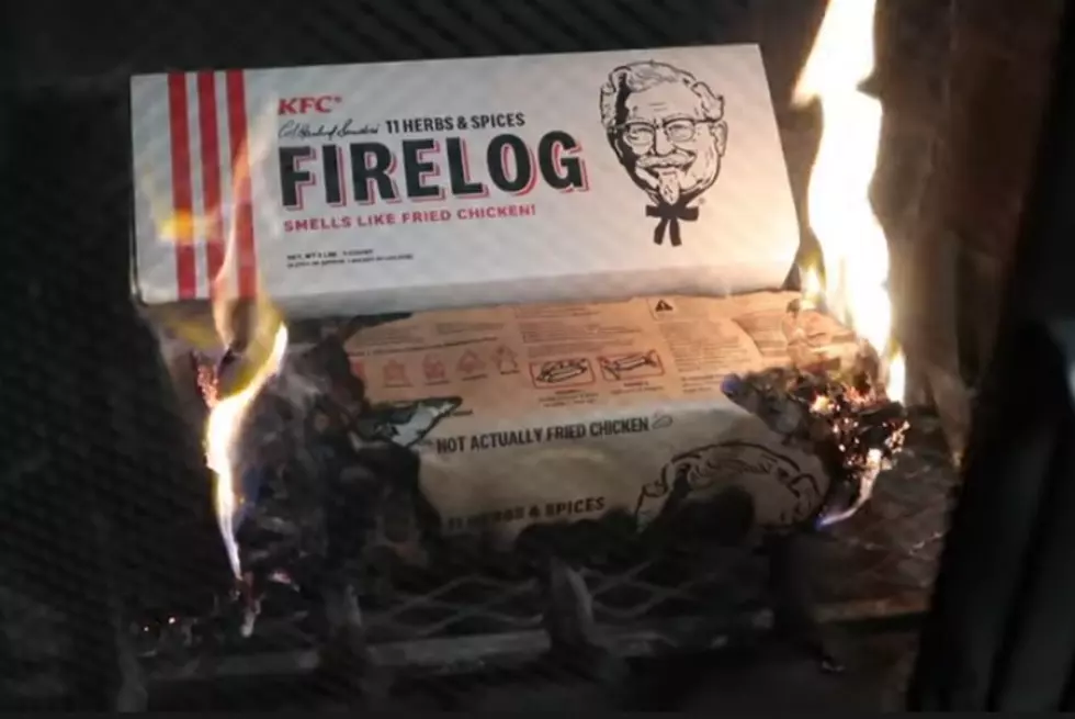 Love the Smell of Fried Chicken? Try KFC-Scented Firelogs