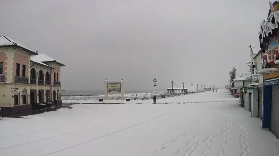 LOOK: Time-Lapse Video of Snowstorm on Ocean City Boardwalk