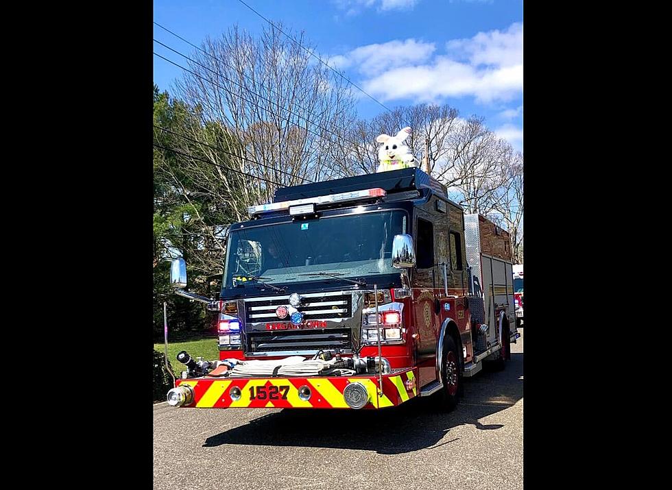 Easter Bunny to Return to EHT on Fire Truck