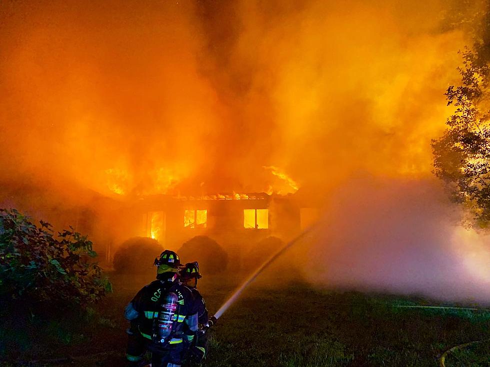 Helmet Cam Video: Seven Fire Companies Fight Dennis Township, NJ, House Fire