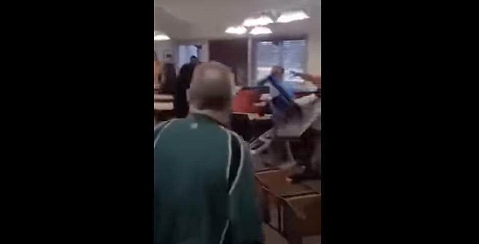Wild Video Shows Fight Erupt When Steak Ran Out at PA. Golden Corral