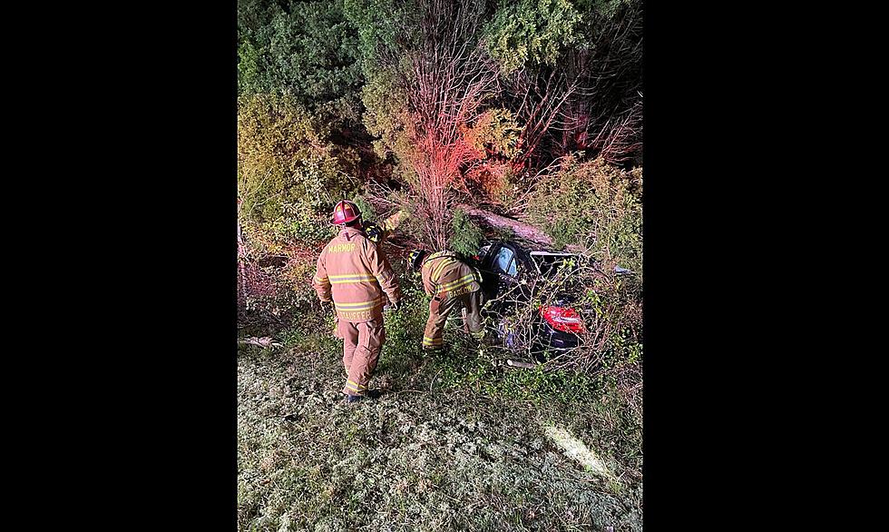 Marmora, NJ, First Responders Use Jaws of Life to Rescue Driver