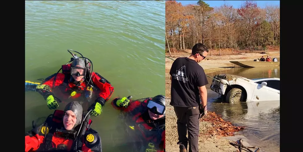 Vineland Police, Dive Team Pull Submerged Car Out of Lake