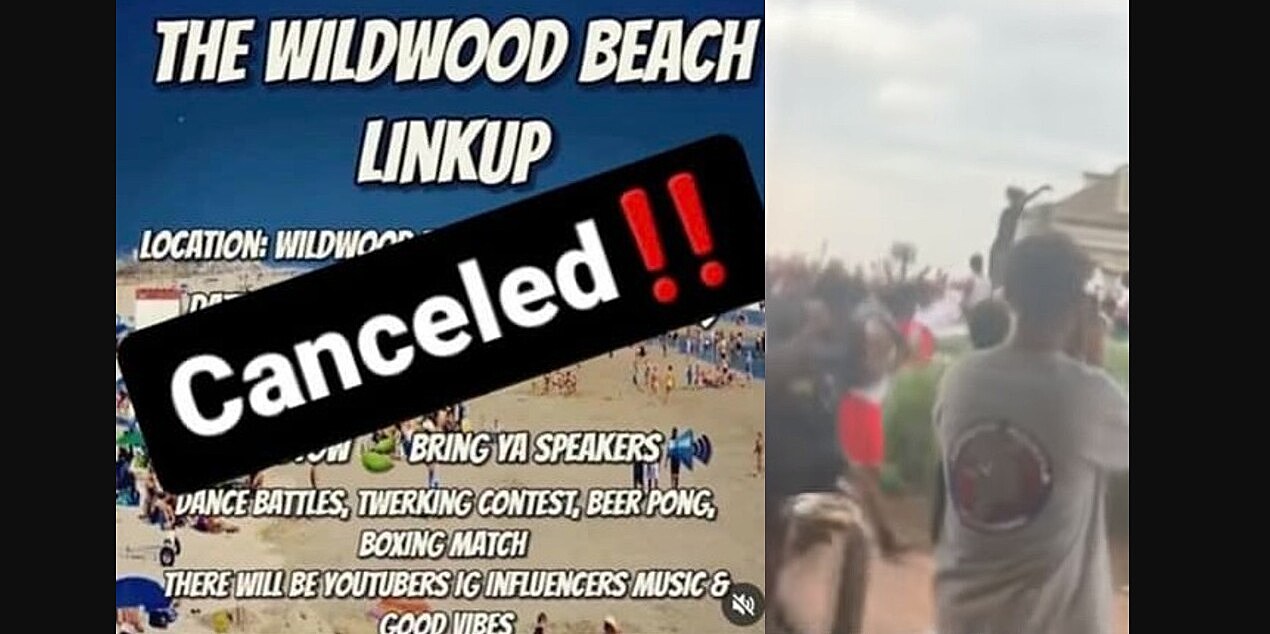 Officials Put the Breaks on Wildwood, NJ Pop-Up Party