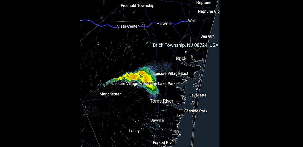 Ocean County, NJ, Wildfire Closes Rt. 539; Smoke Seen on Radar