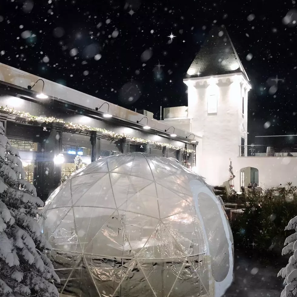 Igloo at Christmas Village