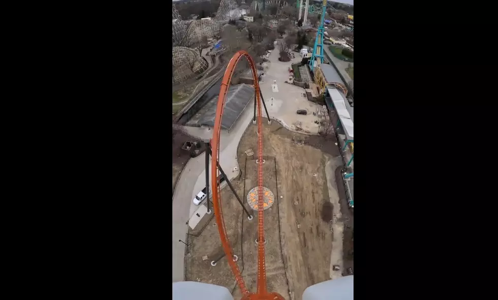 Video: Dorney Park&#8217;s New Dive Coaster&#8217;s Stomach-Churning Drop