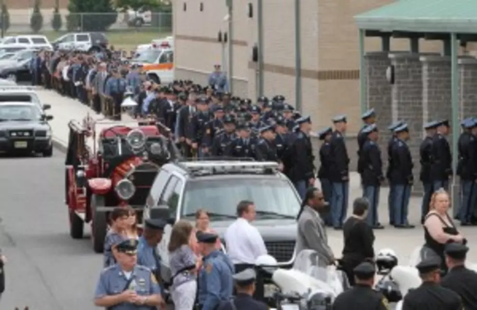 Hundreds Turn Out To Honor Fallen Millville Police Officer