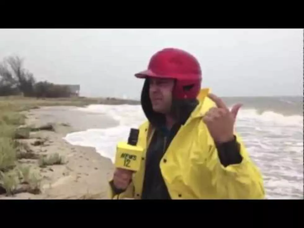 People Go Wild in Hurricane Sandy News Bloopers [VIDEO]