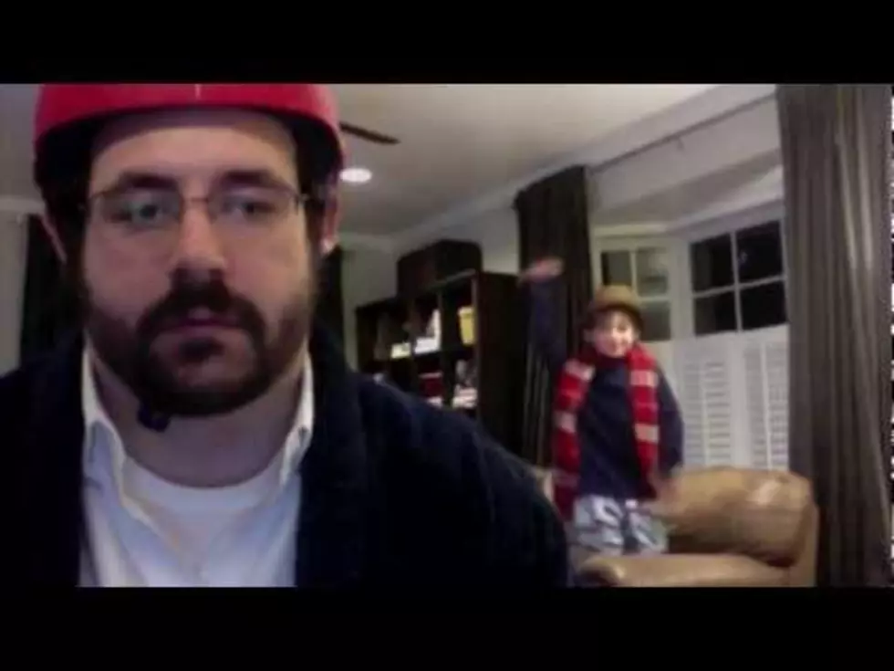 Hilarious Dad Parties With Son [VIDEO]