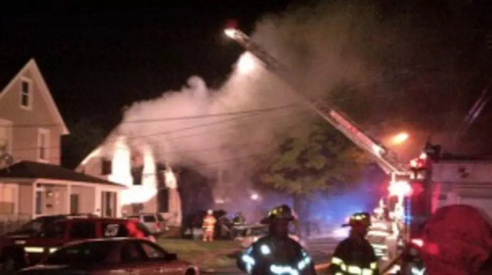 Firefighter Hurt Battling Local House Fire