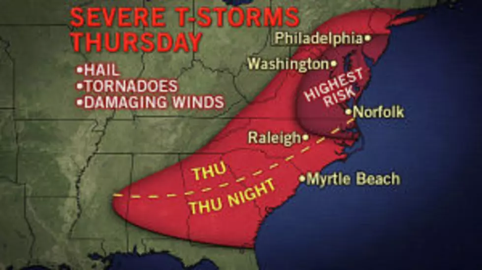 Dangerous Stormy Weather is Coming to South Jersey [UPDATE]