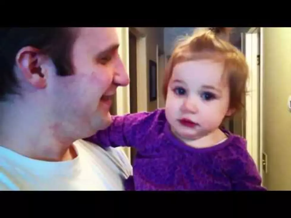 This Little Girl is NOT Happy That Her Dad Shaved His Beard [VIDEO]
