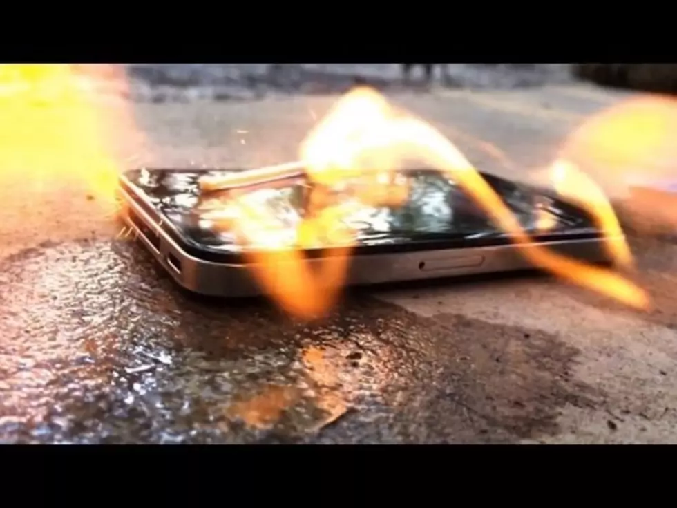 Watch a Guy Test the New Slow Motion Feature on His iPhone by Destroying His iPhone [VIDEO]