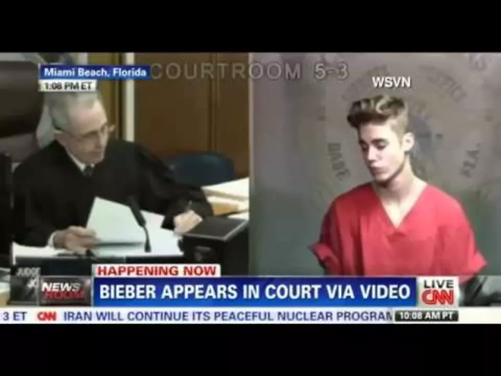 Justin Bieber’s DUI Court Appearence [VIDEO]