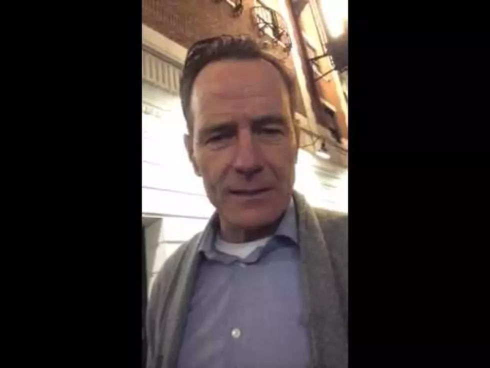 Bryan Cranston Reprises His Breaking Bad Character to Help a Kid Ask a Girl to Prom [VIDEO]