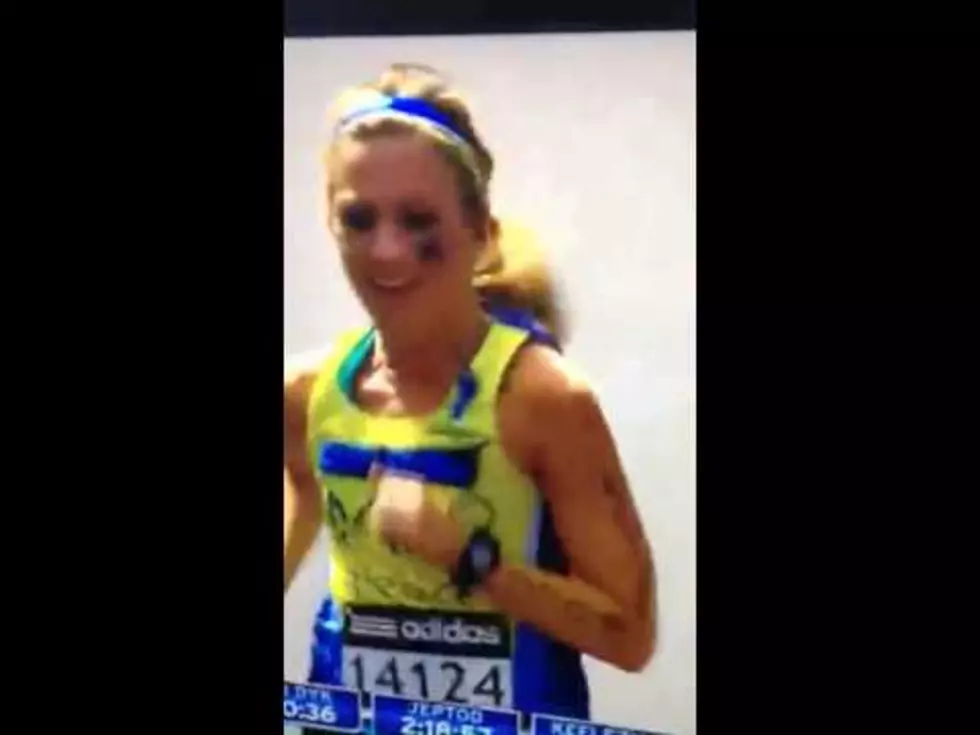 Boston Marathon Runner Makes Outrageous Move Across Finish Line [VIDEO]