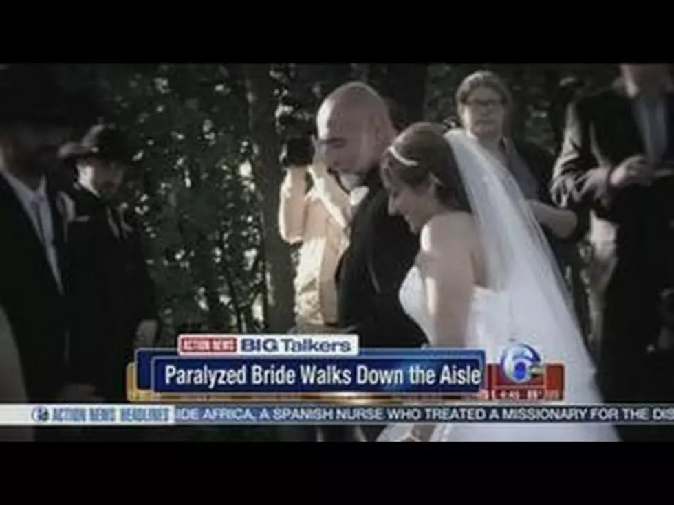 Paralyzed Bride Surprises Her Wedding Guests by Walking Down the Aisle  [VIDEO]