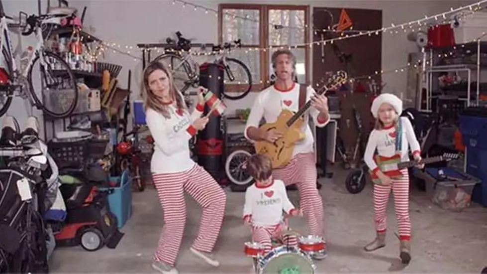 Creative Family Turns Their Holiday Card into a Video Called #Jammies