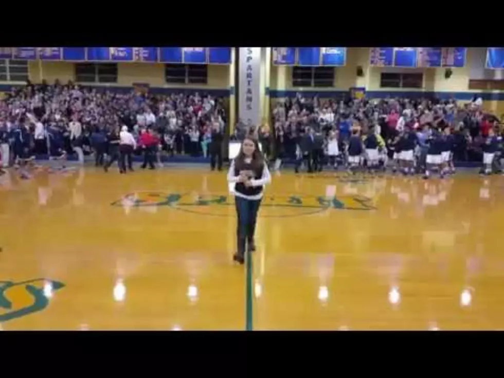 Holy Spirit Student Performs Amazing Rendition of The Star Spangled Banner [VIDEO]
