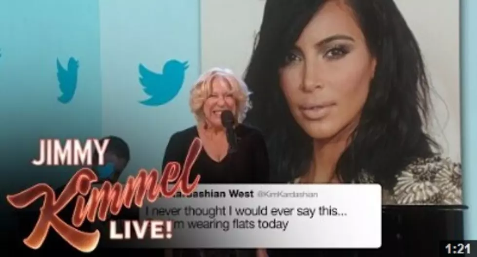 Watch Bette Midler Sing Kim Kardashian&#8217;s Tweets [VIDEO]
