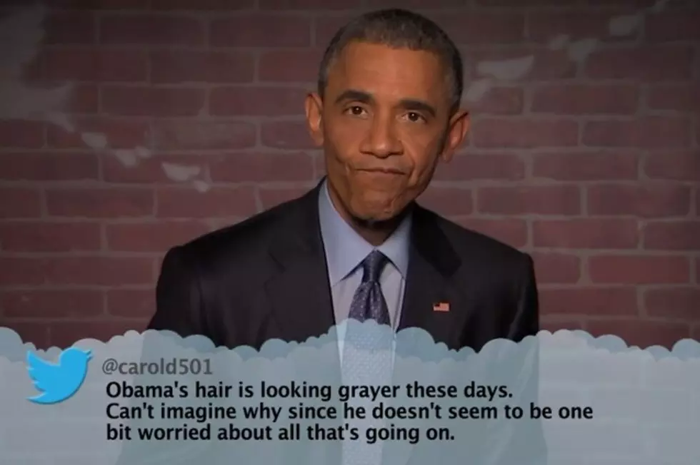 Watch Obama Read Mean Tweets
