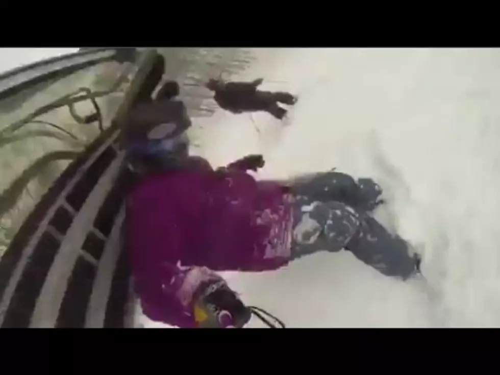 Here is a Reason to Not Bring a Selfie Stick On Your Snowboarding Adventure [VIDEO]