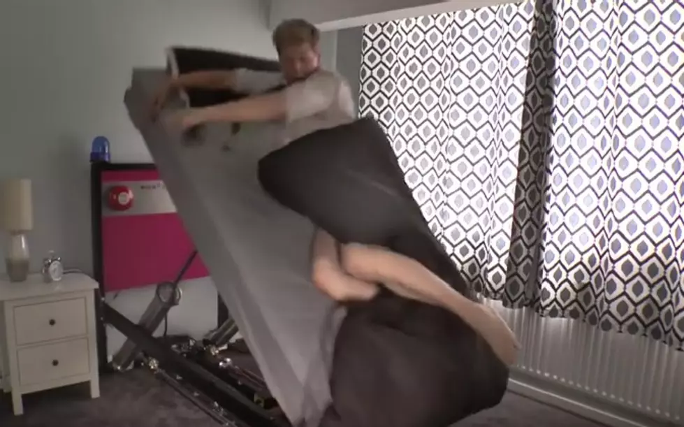 Ejector Bed is the Cure for Oversleepers [VIDEO]