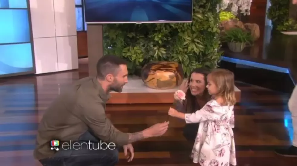 Adam Levine Tries to Woo Little Girl, Fails Miserably [VIDEO]