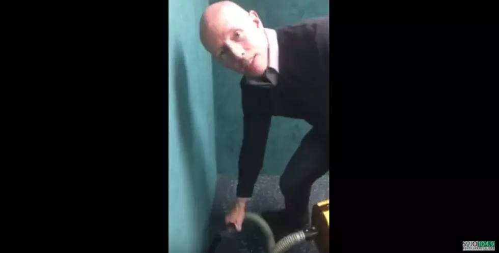 Why is Mike Vacuuming? [VIDEO]