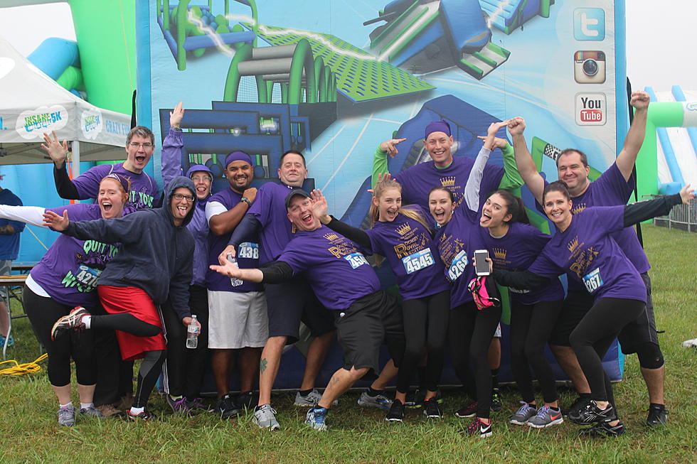 Rain Adds Fun Twist to Insane Inflatable 5K