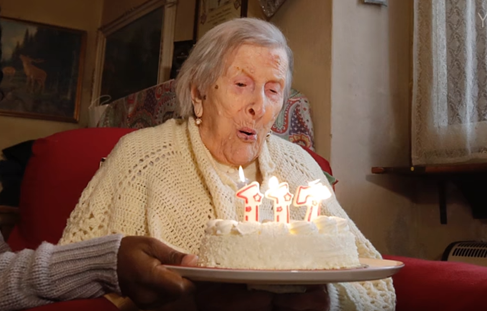 Oldest Person Alive is a Brandy Drinking Italian Woman Who Just Turned 117