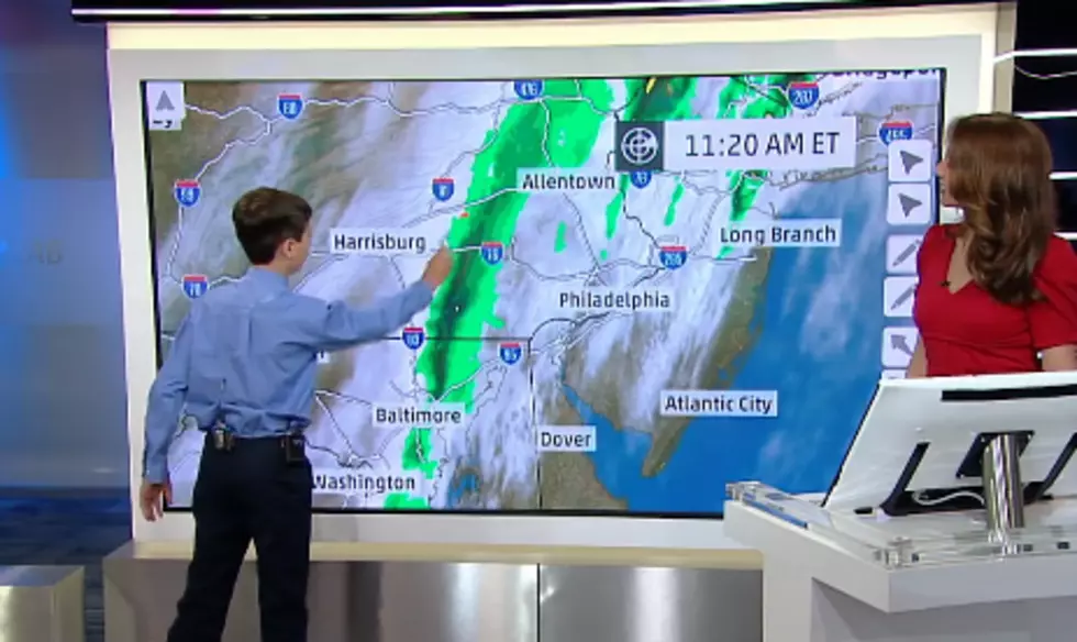 WATCH: Mullica Hill Boy Gets Chance to Be Weatherman For a Day