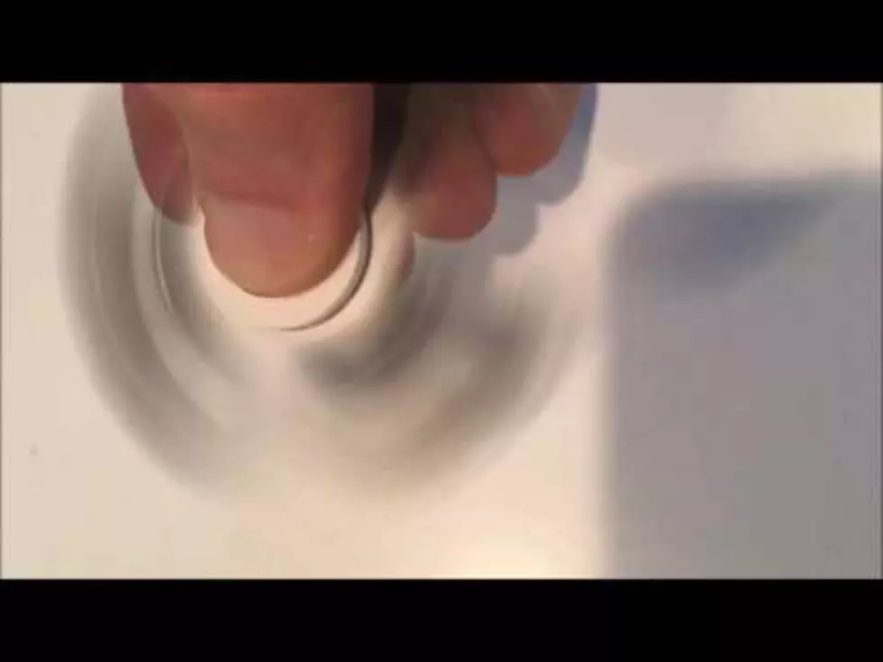 A Fidget Spinner Spinning