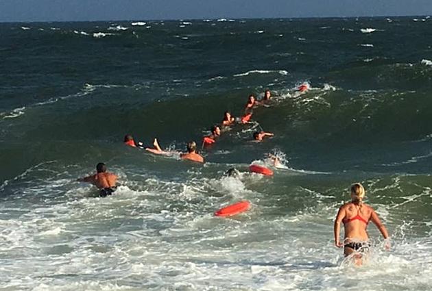 Cape May Firefighters, Beach Patrol Form Human Chain to Rescue Swimmer