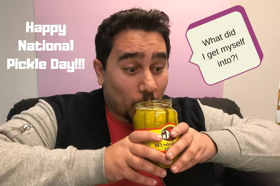 Can Jv Joe Chug Pickle Juice and Celebrate National Pickle Day?