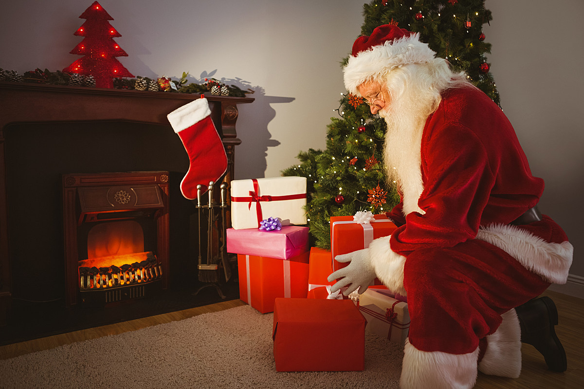Upload Santa Into Your Living Room