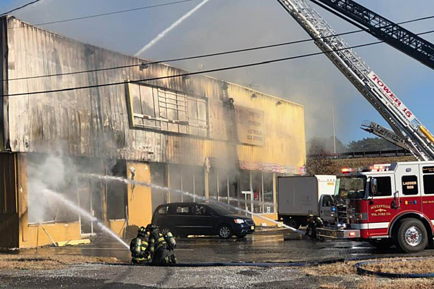 BREAKING NEWS: Fire at Furniture Store in Egg Harbor Township