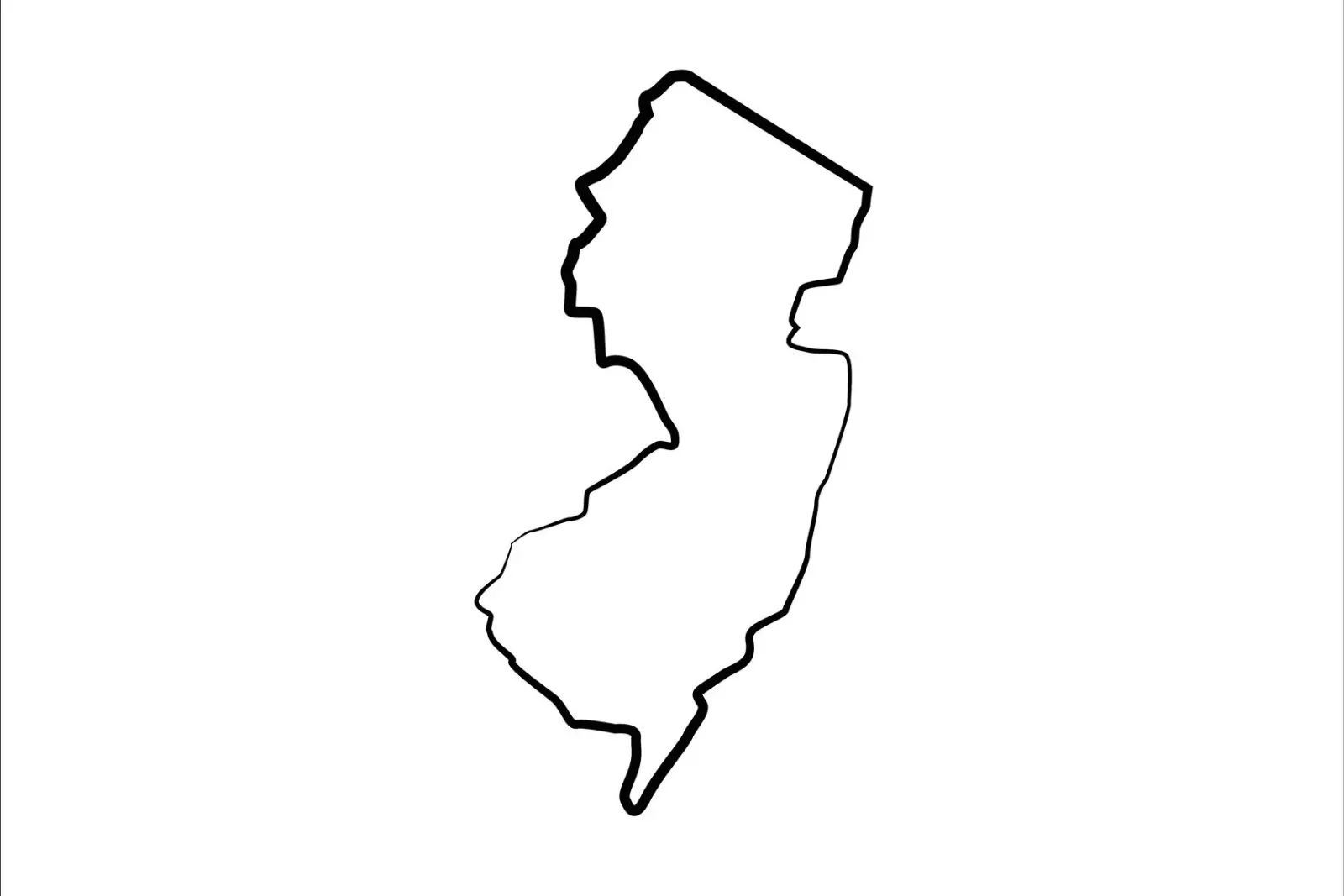 Here are the North, Central and South Jersey borders as determined