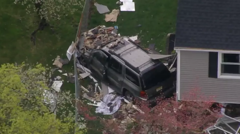 SUV Crashes Through Home in Willingboro [VIDEO]