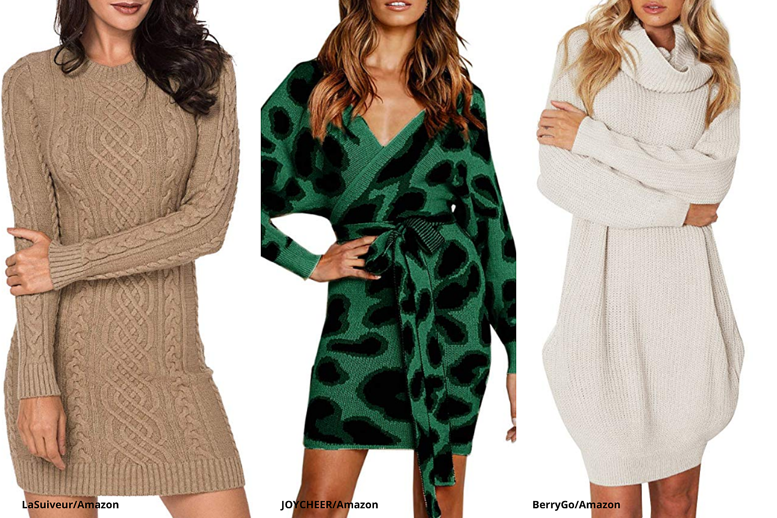 6 Affordable Sweater Dresses for When 